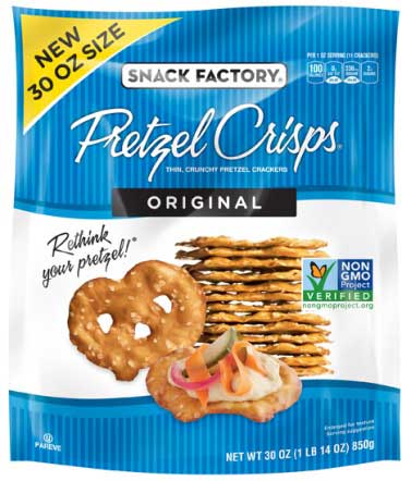 Baptista's Bakery Issues Allergy Alert on Undeclared Milk in Snack Factory® Original Pretzel Crisps®